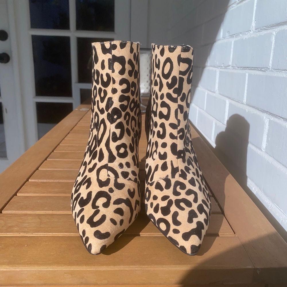 Leopard/Cheetah Print Fall Booties - image 1